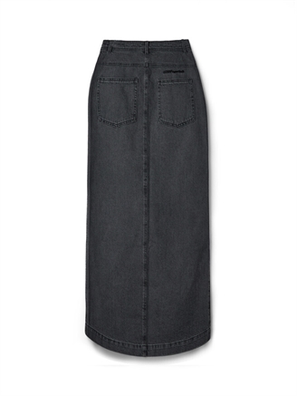 H2O Fagerholt Classic Jeans Skirt Washed Black